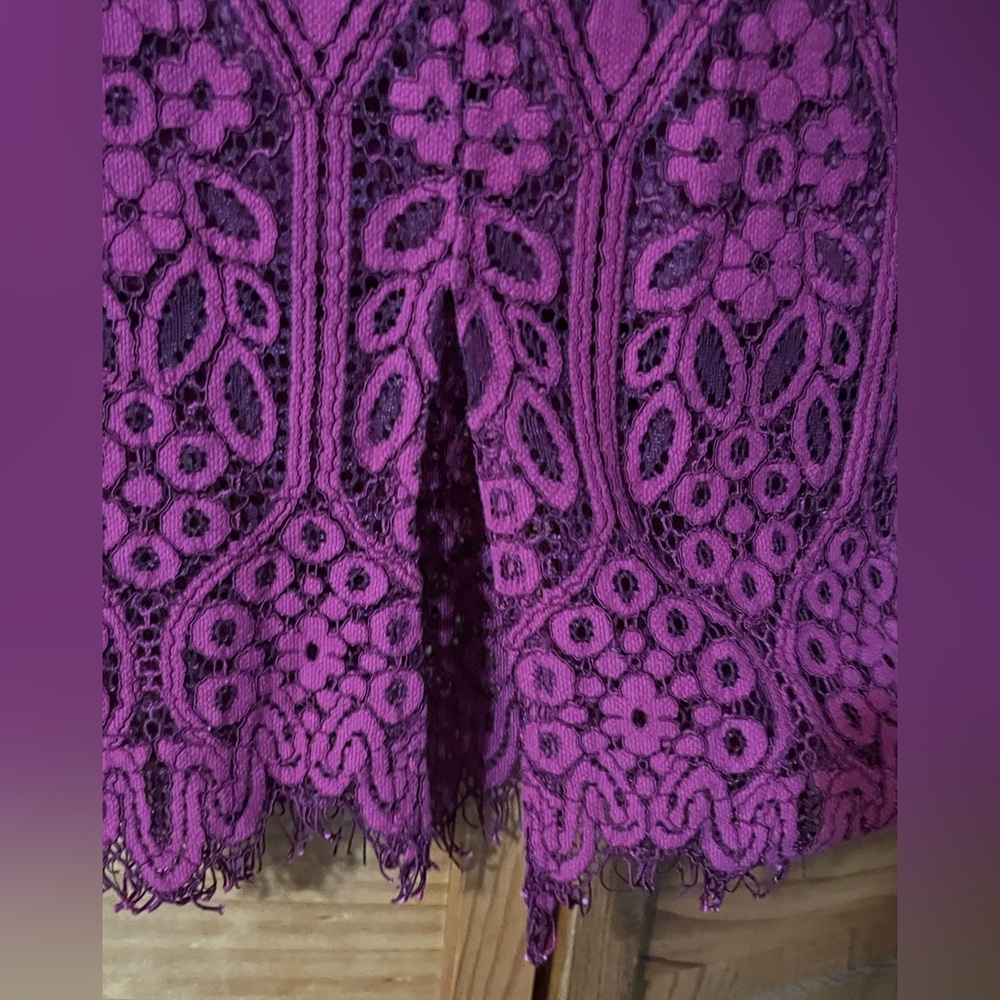 Lulus Remarkable Burgundy Lace Midi Dress - Picture 4 of 5